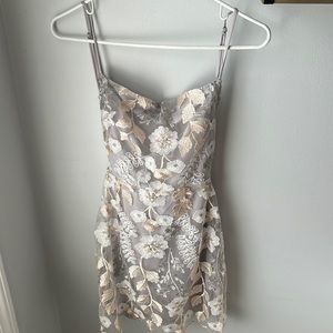 lucy in the sky mini dress